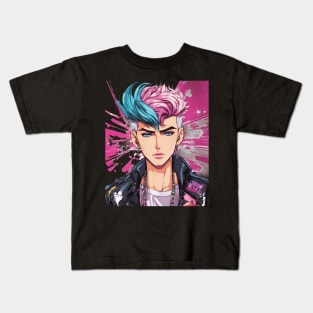 Anime Boy Kids T-Shirt